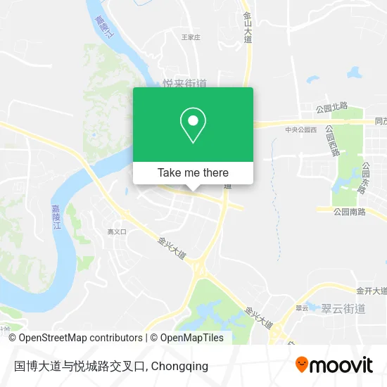 国博大道与悦城路交叉口 map