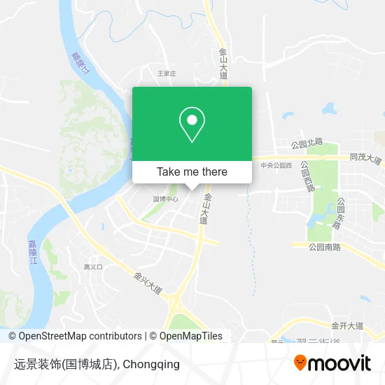 远景装饰(国博城店) map