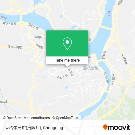香格尔宾馆(涪陵店) map