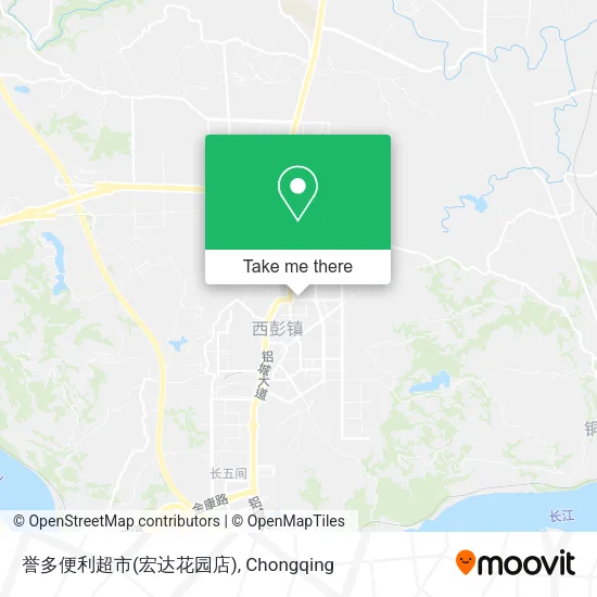 誉多便利超市(宏达花园店) map