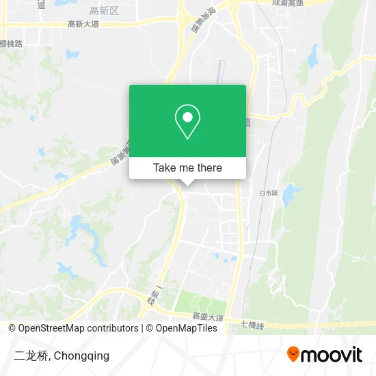 二龙桥 map