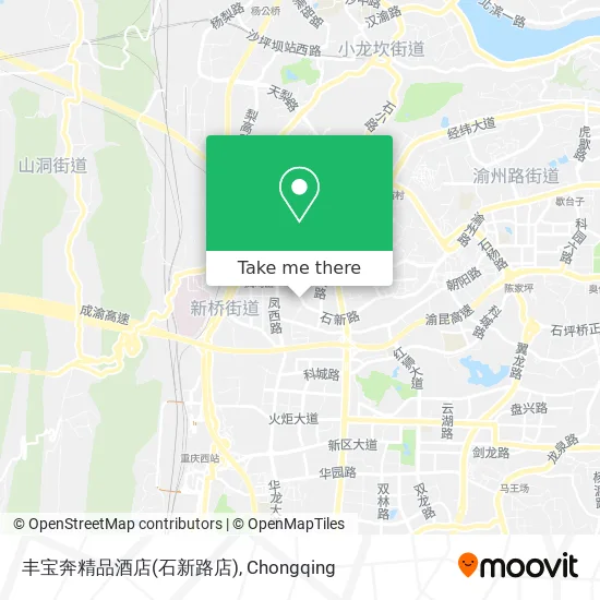 丰宝奔精品酒店(石新路店) map