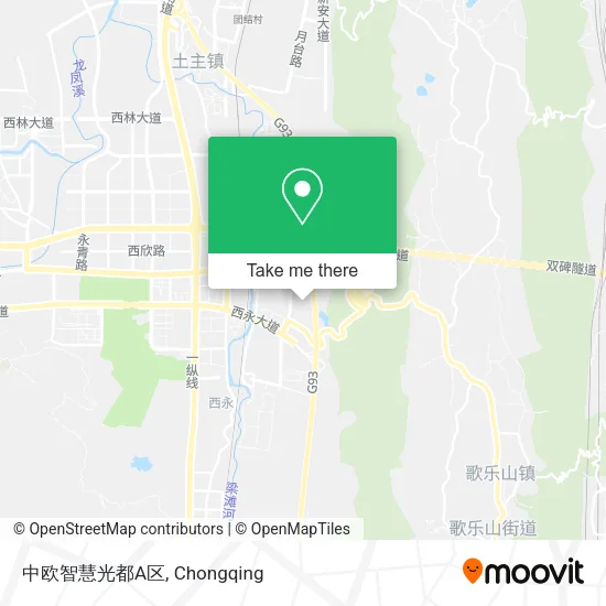 中欧智慧光都A区 map