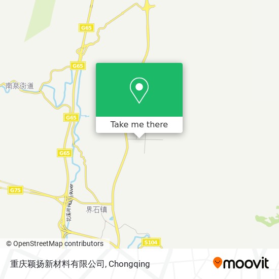 重庆颖扬新材料有限公司 map