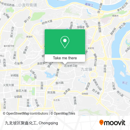 九龙坡区聚鑫化工 map