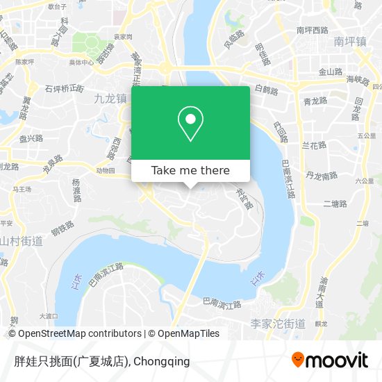 胖娃只挑面(广夏城店) map