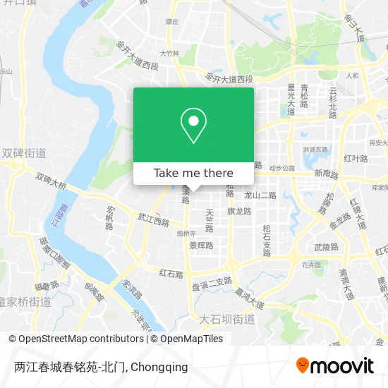 两江春城春铭苑-北门 map