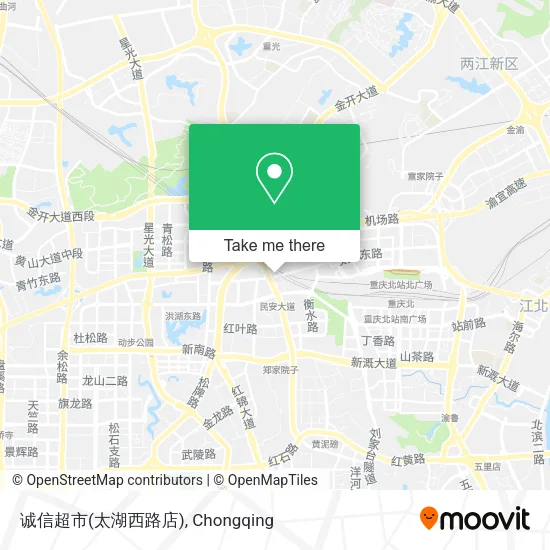 诚信超市(太湖西路店) map
