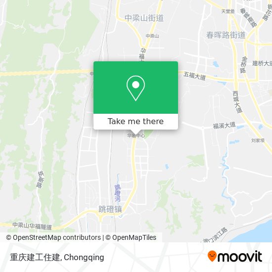 重庆建工住建 map