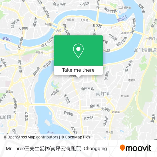 Mr.Three三先生蛋糕(南坪云满庭店) map