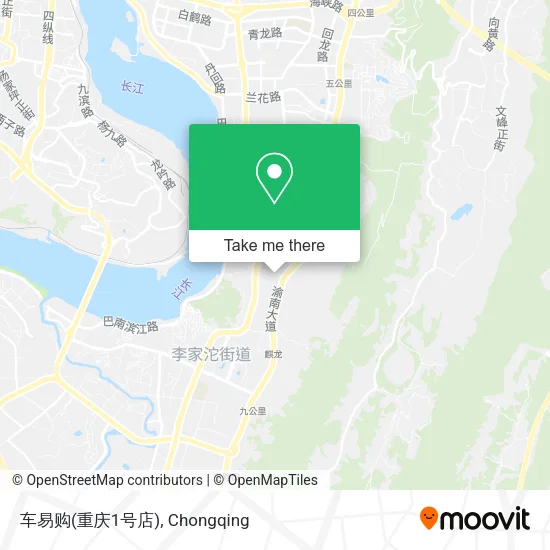 车易购(重庆1号店) map