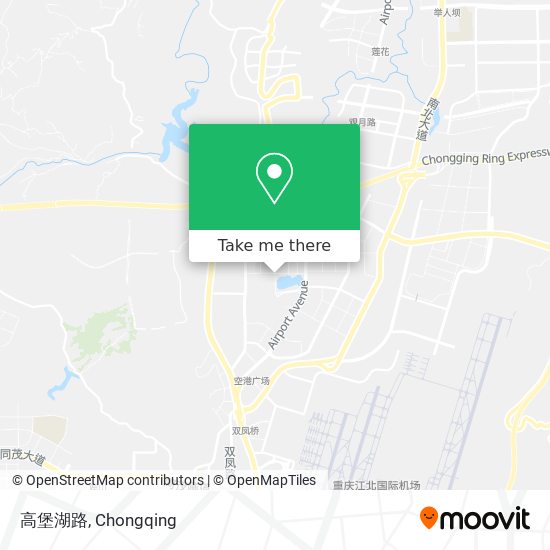 高堡湖路 map