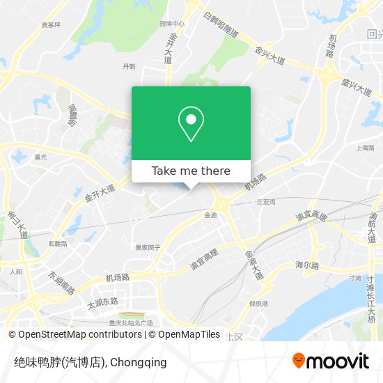 绝味鸭脖(汽博店) map