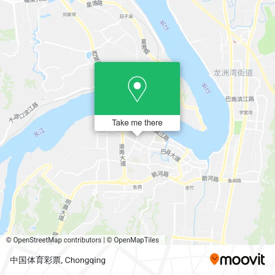 中国体育彩票 map