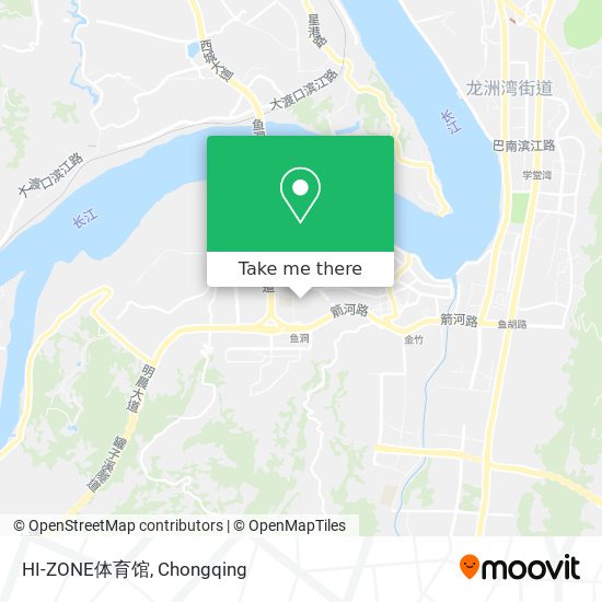 HI-ZONE体育馆 map