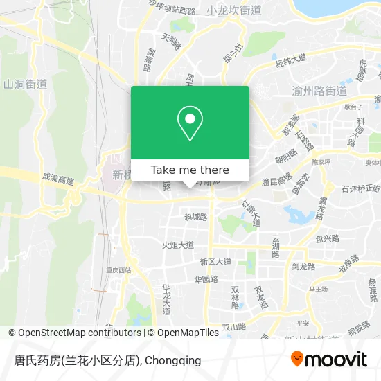 唐氏药房(兰花小区分店) map