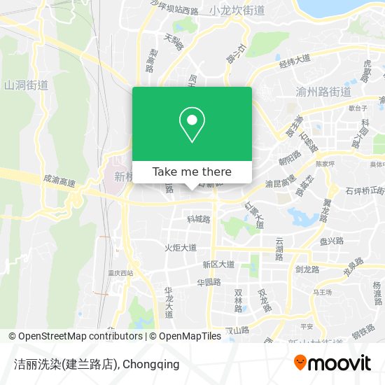 洁丽洗染(建兰路店) map