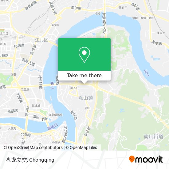 盘龙立交 map