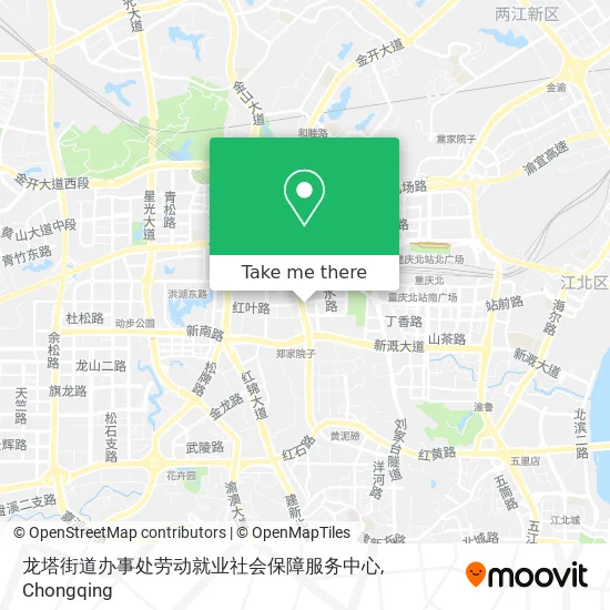 龙塔街道办事处劳动就业社会保障服务中心 map