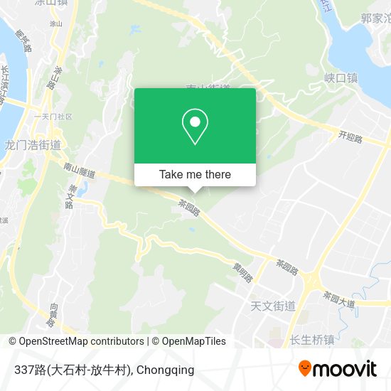 337路(大石村-放牛村) map