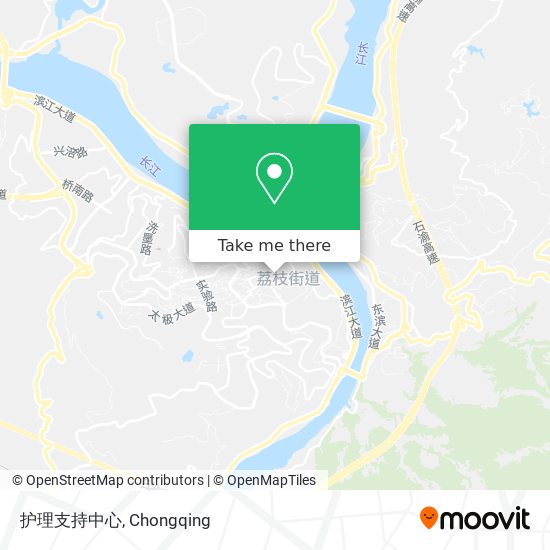 护理支持中心 map
