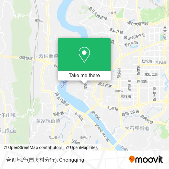 合创地产(国奥村分行) map