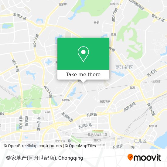 链家地产(同舟世纪店) map