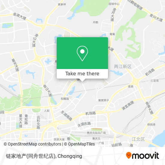 链家地产(同舟世纪店) map