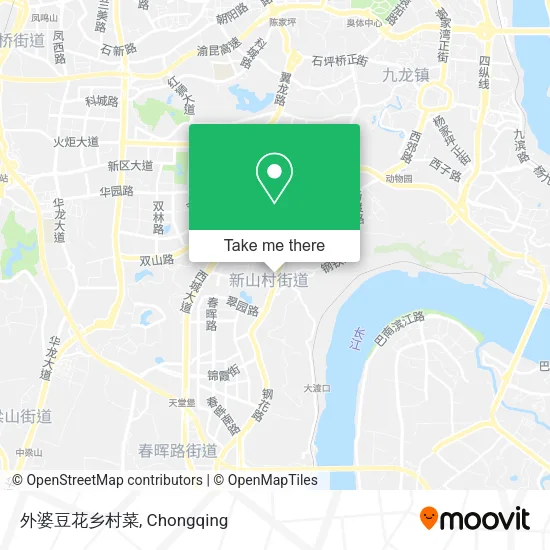 外婆豆花乡村菜 map