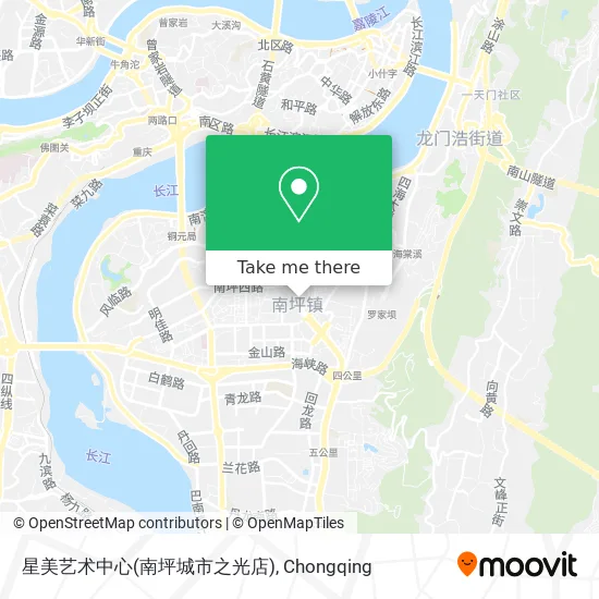 星美艺术中心(南坪城市之光店) map