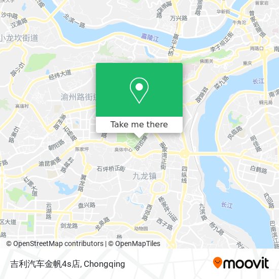 吉利汽车金帆4s店 map