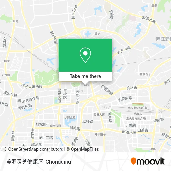 美罗灵芝健康屋 map