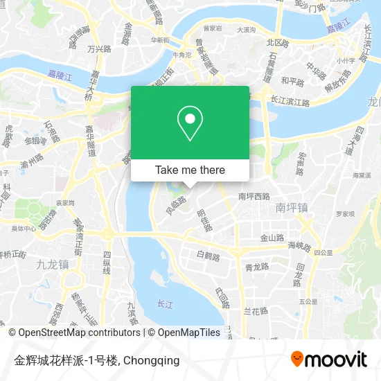 金辉城花样派-1号楼 map