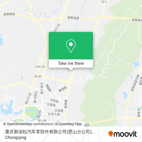 重庆新谊松汽车零部件有限公司(壁山分公司) map