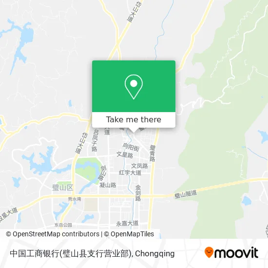 中国工商银行(璧山县支行营业部) map