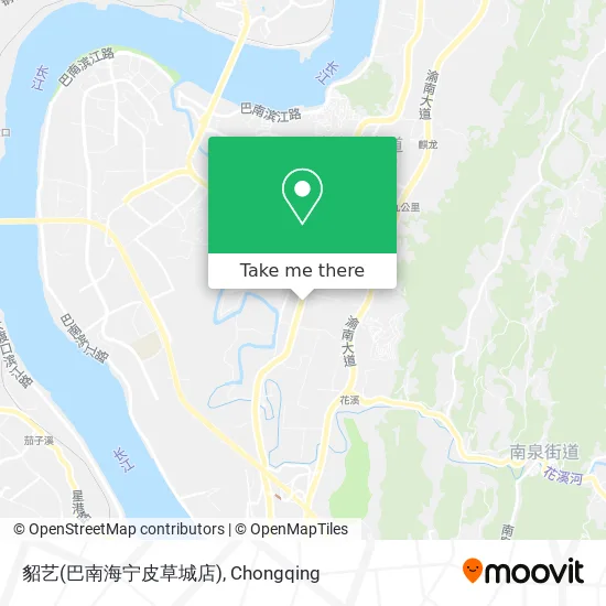 貂艺(巴南海宁皮草城店) map