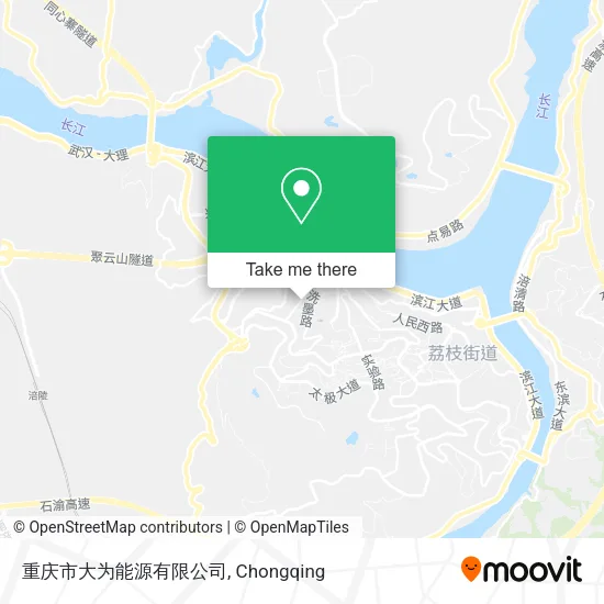 重庆市大为能源有限公司 map