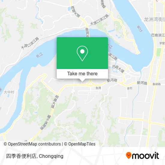 四季香便利店 map