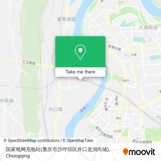 国家电网充电站(重庆市沙坪坝区井口龙润尚城) map