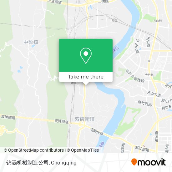 锦涵机械制造公司 map