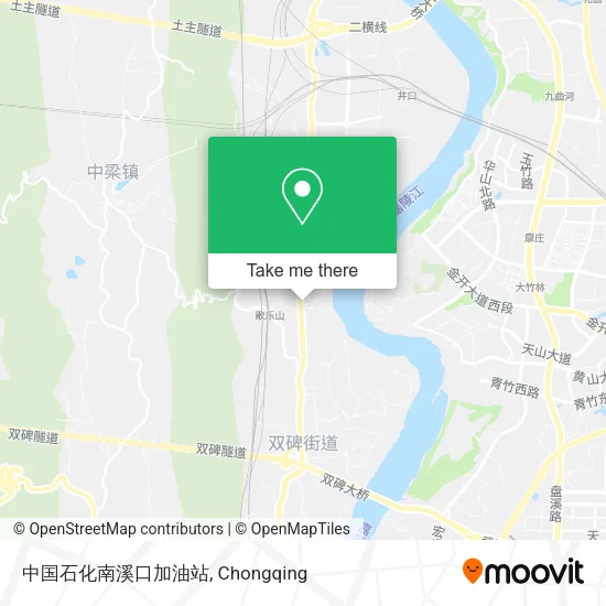 中国石化南溪口加油站 map