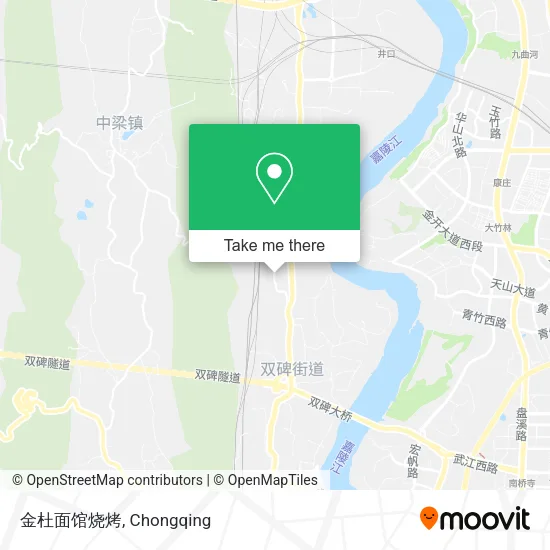 金杜面馆烧烤 map