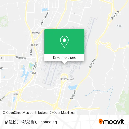 倍轻松(T3航站楼) map