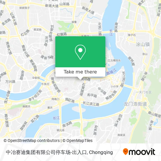 中冶赛迪集团有限公司停车场-出入口 map