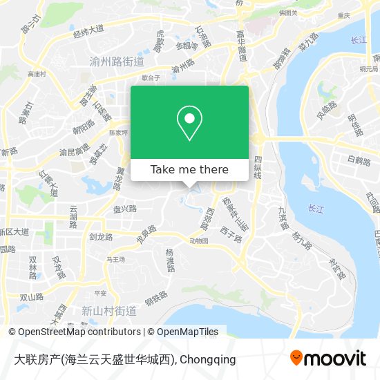 大联房产(海兰云天盛世华城西) map