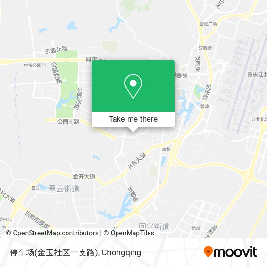 停车场(金玉社区一支路) map