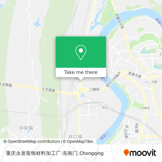 重庆永发装饰材料加工厂-东南门 map