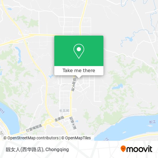 靓女人(西华路店) map