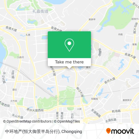中环地产(恒大御景半岛分行) map