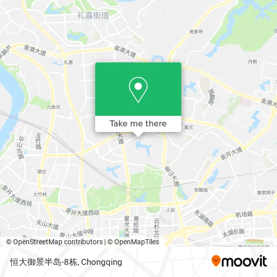 恒大御景半岛-8栋 map